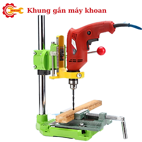 Khung Gắn Máy Khoan Cầm Tay Kèm Eto Bàn Trượt Cao Cấp