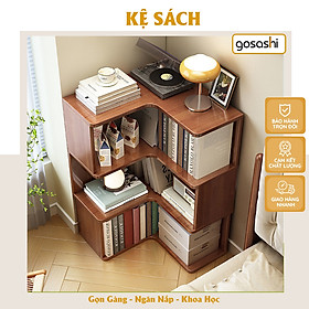 Mua Kệ Sách Trang Trí Góc Tường Nhiều Tầng Đa Năng Chất Liệu Gỗ MDF Phủ Melamin Cao Cấp Phong Cách Và Màu Sắc Hiện Đại Dễ Dàng Lắp Đặt