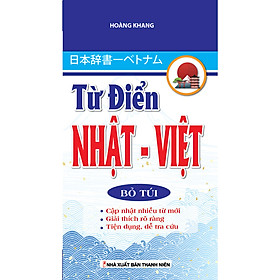 Download sách Từ điển Nhật - Việt Bỏ Túi