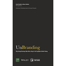 Hình ảnh  Sách - Unbranding - Xây Dựng Thương Hiệu Bền Vững Từ Trải Nghiệm Khách Hàng