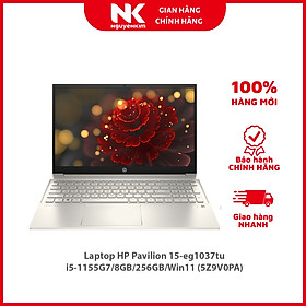 Mua Laptop HP Pavilion 15-eg1037tu i5-1155G7/8GB/256GB/Win11 (5Z9V0PA) - Hàng chính hãng
