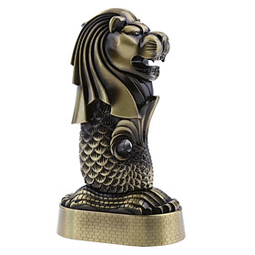 Mô hình Các kỳ quan thế giới thu nhỏ bằng kim loại mạ màu - Màu vàng rêu