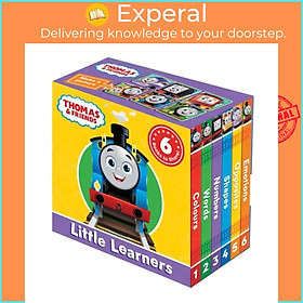 Sách - THOMAS & FRIENDS LITTLE LEARNERS POCKET LIBRARY by Thomas & Friends (UK edition, boardbook)