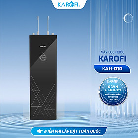 Mua  TẶNG BỘ LÕI  Máy lọc nước NÓNG NGUỘI 10 lõi Smax Karofi KAH-D10 - RO Mỹ - Miễn phí giao lắp - Hàng Chính Hãng
