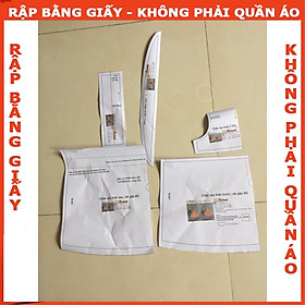 Rập đầm xòe 3 tầng - Rập giấy A0 in màu mã R354 (BẢN VẼ)