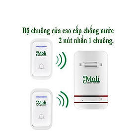 Mua BỘ 1 CHUÔNG 2 NÚT NHẤN DB81C - HÀNG CHÍNH HÃNG