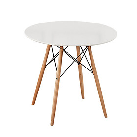 Mua Bàn café hình tròn chân gỗ cách điệu ECOFURNIX BG215