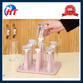 Mua Khay nhựa vuông úp ly 9 nhánh - màu ngẫu nhiên