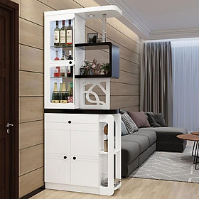 Mua Tủ Vách Ngăn Gỗ MDF Nhập Khẩu Juno Sofa HHP-TVN1904-08 Cao Cấp