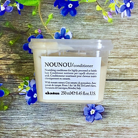 Dầu xả dành cho tóc khô do uốn duỗi nhuộm Davines Nounou - 250ml