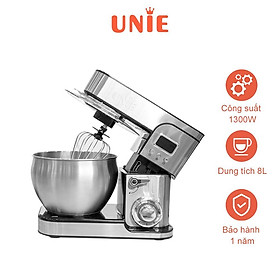 Máy nhồi bột chuyên dụng đa năng UNIE EM5 1300W - Hàng chính hãng