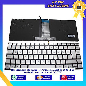 Bàn Phím dùng cho laptop HP Pavilion 13-ab000 13-u000 14-ab 14-ab000 14-ab100 14-al000 CÓ ĐÈN - MÀU ĐỒNG - Hàng Nhập Khẩu New Seal