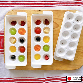 Mua Khay làm đá delijoy Yukipon Petit Ball 10 viên tròn - Hàng Nội Địa Nhật Bản