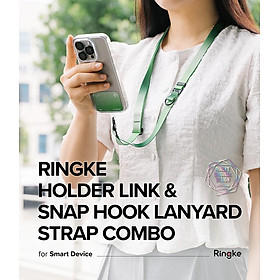 Dây đeo cho điện thoại RINGKE Holder Link & Snap Hook Lanyard Strap - Hàng Chính Hãng