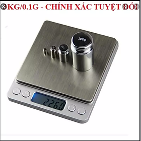 Mua Cân Tiểu Ly Điện Tử 0.1G - 3000G (3KG)