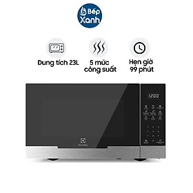 Mua Lò Vi Sóng Có Nướng Electrolux EMG23DI9EBP - Dung Tích 23 lít - Điều Khiển Cảm Ứng - Hàng Chính Hãng