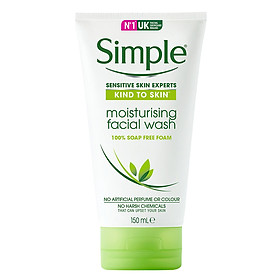 Sữa Rửa Mặt Dưỡng Ẩm Simple Moisturising Facial Wash (150ml) - 5011451103870