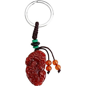 Mặt tỳ hưu đá Chalcedony