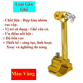Pat Gắn Đèn Trợ Sáng - Lắp Ghế Câu , Thùng Câu Chuyên Dụng Cao Cấp