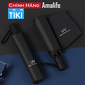 Dù Che Mưa Nắng,Ô Chống Tia UV,  Ô Dù 8 Nan Cầm Tay Gấp Gọn Tiện Lợi Amalife