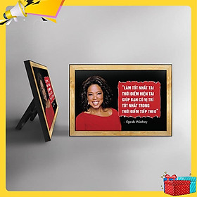 Tranh trích dẫn Oprah Winfrey WB114
