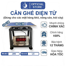 Mua Cân Ghế Điện Tử JWS - Mặt Bàn Cân 300x400MM - Đầu Chỉ Thị Chống Nước