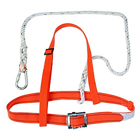 18KN Scaffold Harness Kit Fall Arrest Protection Lanyard Outdoor Rock Climbing Gear Equipment