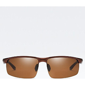 Kính mát nam kiểu dáng thể thao mạnh mẽ tròng polarized phân cực chống UV chống chói lóa