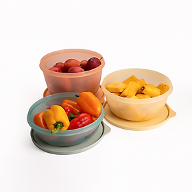 Bộ 3 Hộp Đựng Thực Phẩm Tupperware Modular Bowl Variety 1.9L 1.4L 950ml