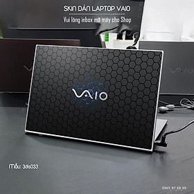 Mua Skin dán Laptop Sony Vaio in hình 3D Color (inbox mã máy cho Shop)