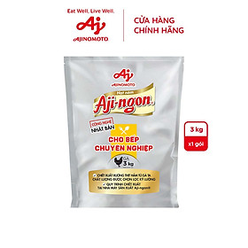 Hình ảnh Gói Hạt Nêm Aji-ngon® Gà 3kg/Gói