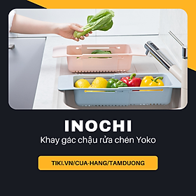 Mua Khay gác chậu rửa chén Inochi Yoko (kích thước điều chỉnh phù hợp với mọi loại chậu rửa)