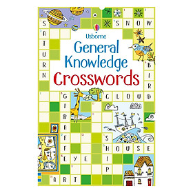 Sách tương tác tiếng Anh - Usborne General Knowledge Crosswords