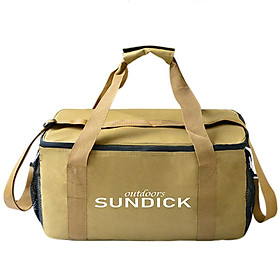 Insulated Picnic Bag Cooler Storage Basket Carry Box Hamper for Backpacking