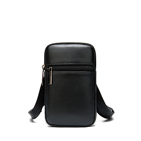 Túi đeo chéo nam DA BÒ THẬT phong cách mới - BEE GEE DCN9210