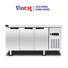 [HÀNG CHÍNH HÃNG] Tủ bàn đông 1m8 lạnh trực tiếp Viner