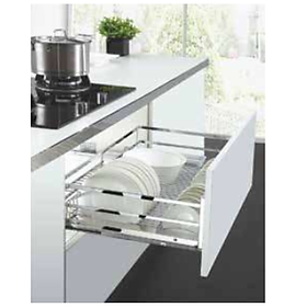 GIÁ XOONG NỒI BÁT ĐĨA ĐA NĂNG NAN DẸT EURONOX EU2.60.304 - HÀNG CHÍNH HÃNG