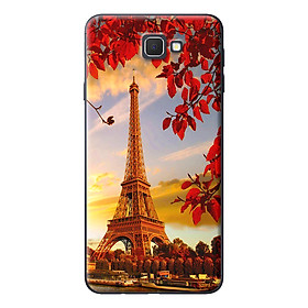 Ốp Lưng Dành Cho Samsung Galaxy J5 Prime Tháp Eiffel Mùa Thu