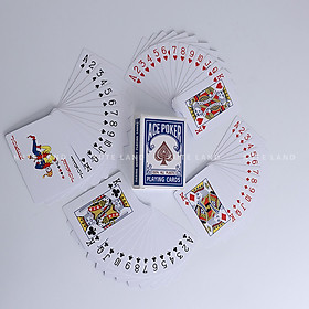 Bộ Bài Tây Ace Poker Chuyên Nghiệp 63x88 Mm Nhựa PVC Chống Thấm Nước Và Bẻ