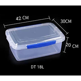 Mua Thùng nhựa dẻo dai trong suốt 10 lít  18 lít
