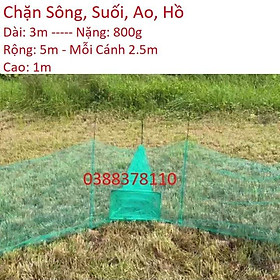 Dớn Chặn Sông Suối Ao Hồ Cao Cấp Hiệu Quả Ngay Lần Đầu Sử Dụng ( sale xả hàng )