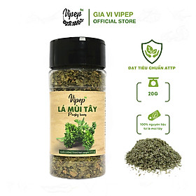 Lá Mùi Tây Khô Vipep Hũ Nhựa 20g - Gia vị Vipep