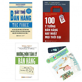 [Download Sách] Combo sát thủ bán hàng+100 ý tưởng bán hàng hay nhất mọi thời đại+những đòn tâm lý trong bán hàng(bản đặc biệt tặng kèm bookmark AHA)