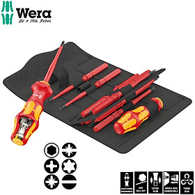 Mua Bộ tua vít cách điện Wera 05057484001 Kraftform Kompakt Turbo i 1 với cán vít cách điện Turbo 1 vòng thành 4 vòng gồm 16 chi tiết