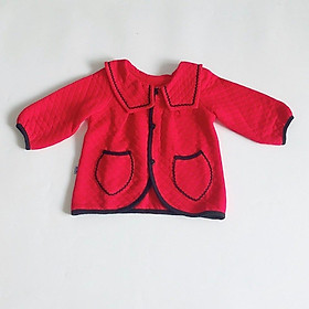 Hình ảnh Áo khoác bé gái Đỏ trơn chần bông - AICDBGPBD1Z3 - AIN Closet