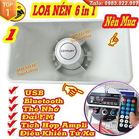 Mua LOA NÉN LIỀN ÂM LI 12V - CÓ THẺ NHỚ USB  CẮM MICRO CÓ BLUETOOTH