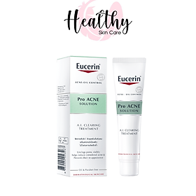 Hình ảnh Gel giảm mụn sau 1 tuần Eucerin Pro Acne A.I. Clearing Treatment 40ml