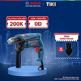 Máy Khoan Động Lực Bosch GSB 10 RE + 100 Chi Tiết (Xanh)