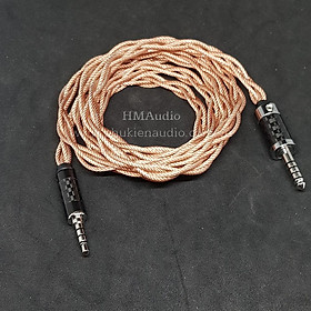 Dây tai nghe đồng OFC 1.8mm tết 4 - Connector for Headphone DT240 Pro