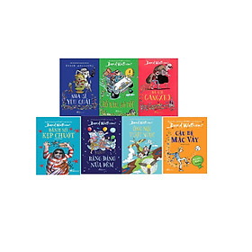Combo 7 cuốn david walliams: Ông nội vượt ngục + Bố xấu bố tốt + Băng đảng nửa đêm + Bánh mì kẹp chuột + Bà nội gangxto + Nha sĩ yêu quái + Cậu bé mặc váy